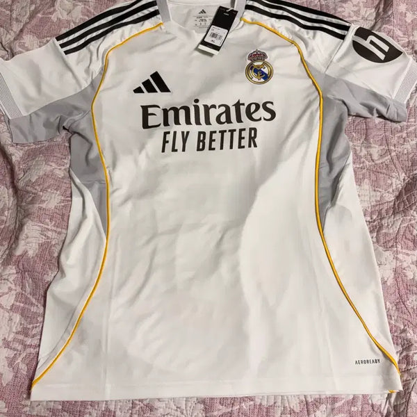 [BUNJANG] Real Madrid 2025-26 Bellingham Authentic Match Jersey / 레알마드리드 유니폼 25 26 벨링엄마킹 새상품