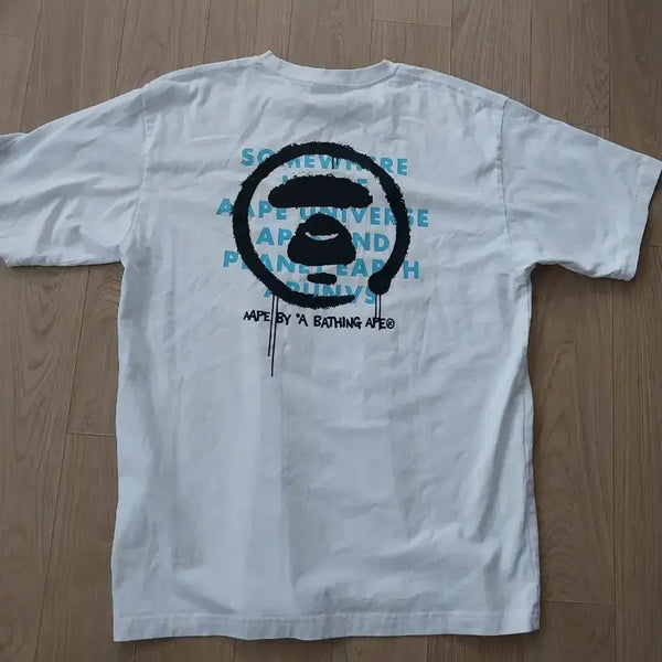 [BUNJANG] Aape Embo Face T-Shirt XL / xxx aape 에이프 엠보페이스 티셔츠 xl 100