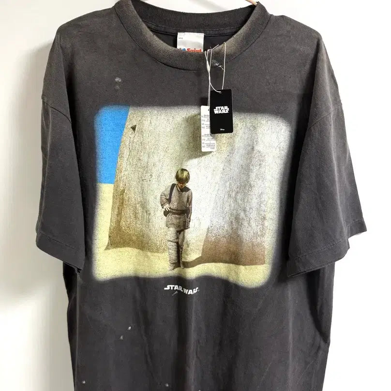[BUNJANG] Saint Michael Star Wars Short Sleeve T-Shirt (L) / [L] 세인트 미카엘 스타워즈 반팔