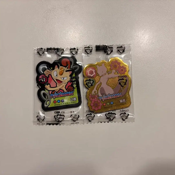 [BUNJANG] Pokemon Magnet Set (Meowth, Mewtwo) Bundle / 포켓몬 마그넷 (나옹,뮤츠) 일괄