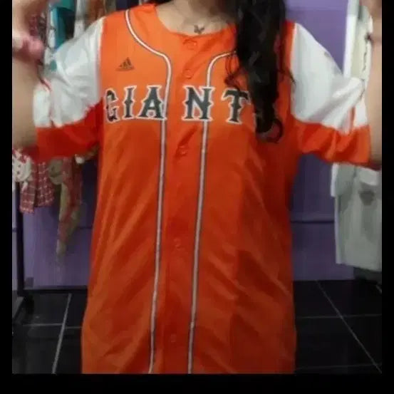 [BUNJANG] Adidas Yomiuri Giants Orange Baseball Jersey / [상품명] 아디다스 아디다스 요미우리 자이언츠 오렌지 유니폼