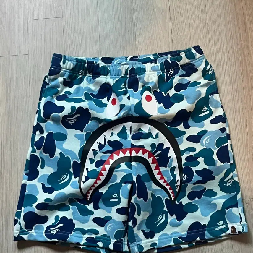 [BUNJANG] BAPE Shark Camo Shorts / 빈티지 베이프 샤크 카모 반바지 판매