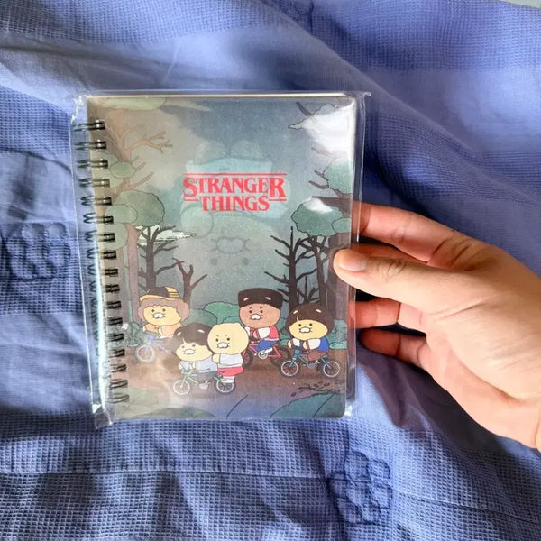 [BUNJANG] Stranger Things x Kakao Friends Mini Notebook / 기묘한 이야기 스트레인저 씽즈x 카카오프렌즈  미니 노트