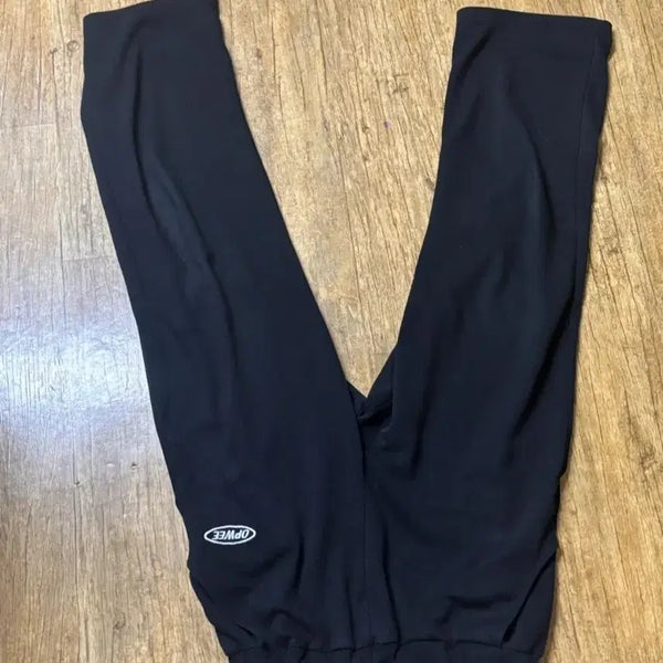 [BUNJANG] OPWEE Black Relaxed Fit Training Pants / 편한바지 OPWEE 트레이닝 팬츠 블랙 밴딩바지 긴바지 통바지