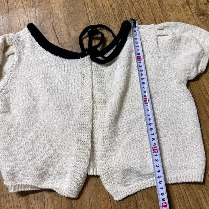 [BUNJANG] Ivory Knit Cardigan Jacket - Free Size / 아이보리 니트 가디건 여름니트 자켓 여자옷 프리사이즈