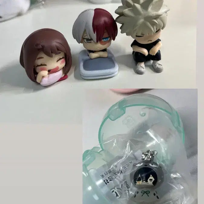 [BUNJANG] My Hero Academia Gacha Figures - Todoroki, Bakugo, Uraraka, Aizawa / 나의 히어로 아카데미아 가챠 피규어 나히아 히로아카 메지루시