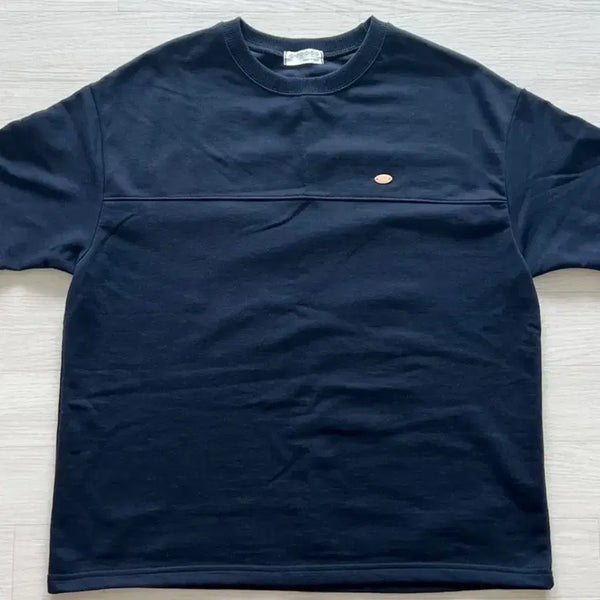 [BUNJANG] Navy Short Sleeve T-Shirt / 보세 네이비색 반팔