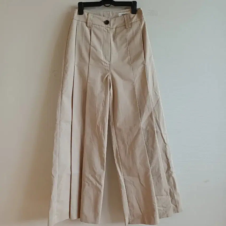 [BUNJANG] Ethos Pin Tuck Wide Slacks - Size S / 에토스 핀턱 와이드 슬랙스 S 판매합니다