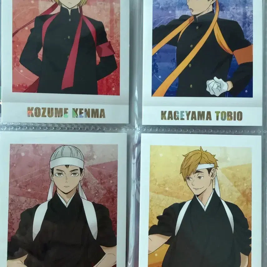 [BUNJANG] Haikyuu!! Cheer Squad Pashakore Card Bundle Set / 하이큐 응원단 파샤 카드