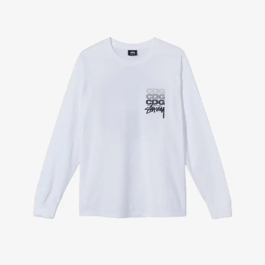 [BUNJANG] Stussy x Comme des Garçons DOT Long Sleeve T-Shirt / 스투시 꼼데가르송 도트 긴팔 티셔츠
