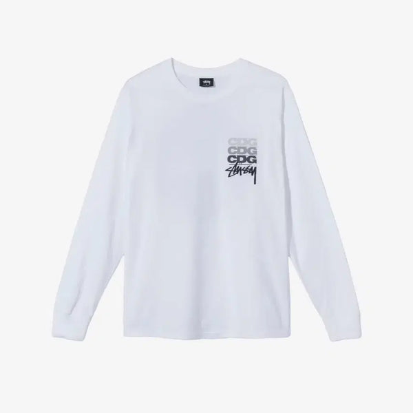 [BUNJANG] Stussy x Comme des Garçons DOT Long Sleeve T-Shirt / 스투시 꼼데가르송 도트 긴팔 티셔츠