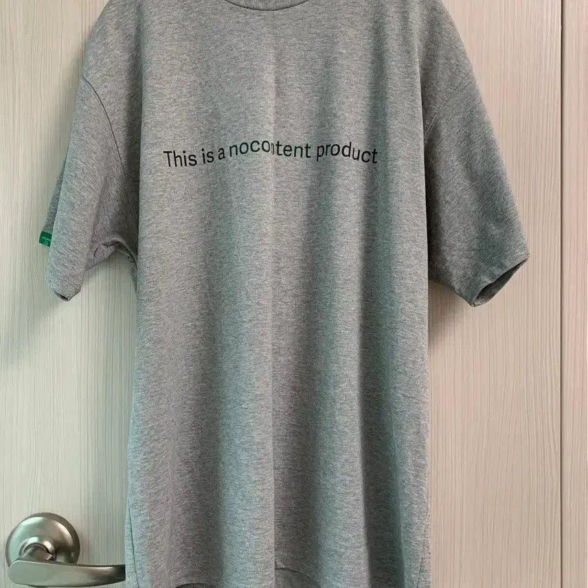 [BUNJANG] No Contents T-Shirt / 노컨텐츠 티셔츠