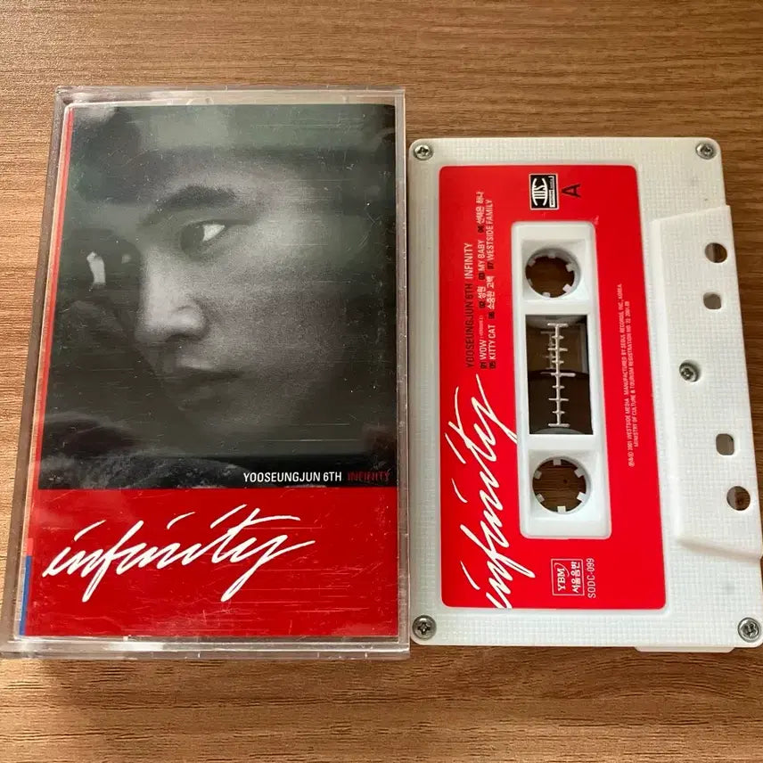 [BUNJANG] Yoo Seung Joon 6th Album 'Infinity' Cassette Tape / 유승준6집카세트테이프