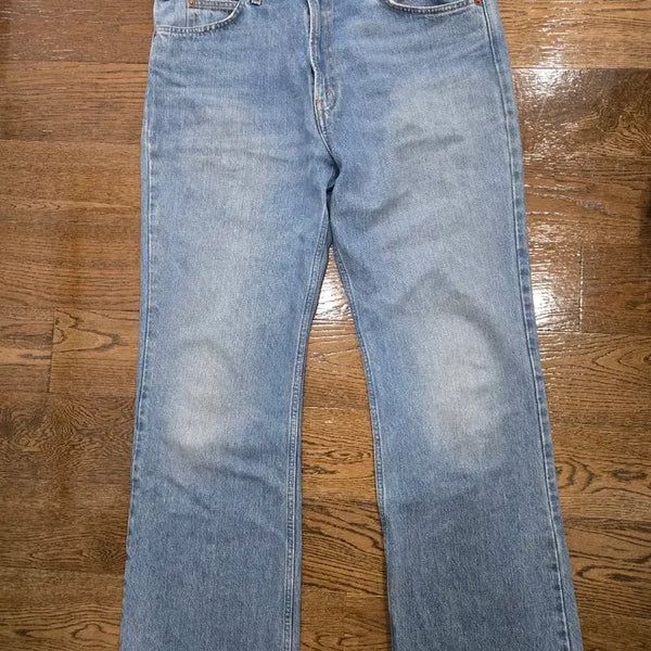 [BUNJANG] Levi's Vintage Clothing 517 Washed Denim Jeans / LVC 517 워싱진