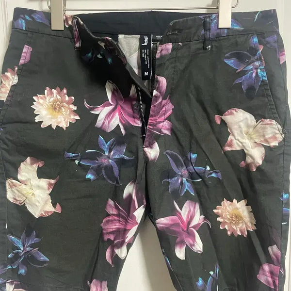 [BUNJANG] Stussy Flower Pattern Shorts (M) / 스투시 반바지 플라워 패턴 M
