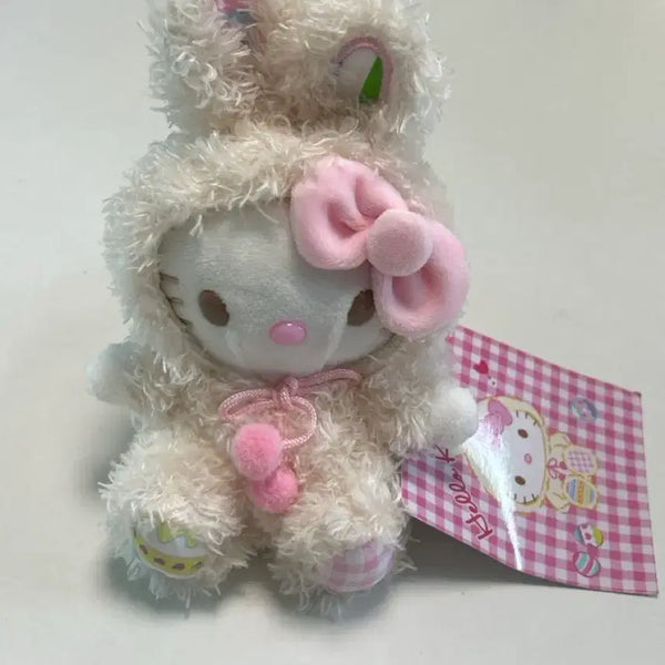 [BUNJANG] Sanrio Easter Kitty Plush Keychain / 부활절 키티 인형키링