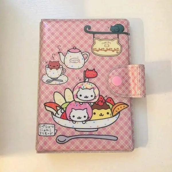 [BUNJANG] Nyangnyangnyangko Sticker Book Binder (Dessert Cafe) / (미사용) 냥냥냥코 스티커북 씰북 바인더 디저트 카페
