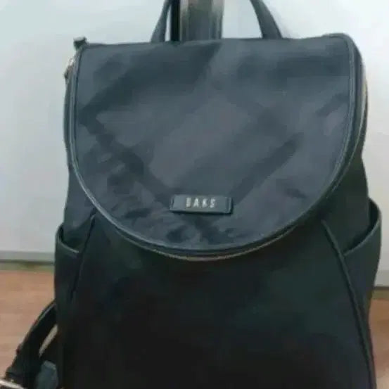 [BUNJANG] Daks Tartan Check Jacquard Backpack / 닥스 타탄 체크 자카드 백팩