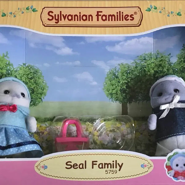 [BUNJANG] Sylvanian Families Seal Mother & Seal Father Bundle Set / 실바니안 물범 엄마 & 물범 아빠 일괄