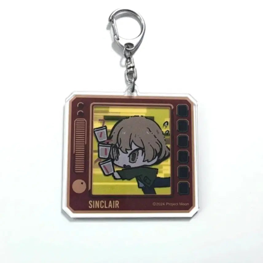 [BUNJANG] Limbus Company Sinclair Acrylic Keychain / 림버스 컴퍼니 싱클레어 아크릴 키링