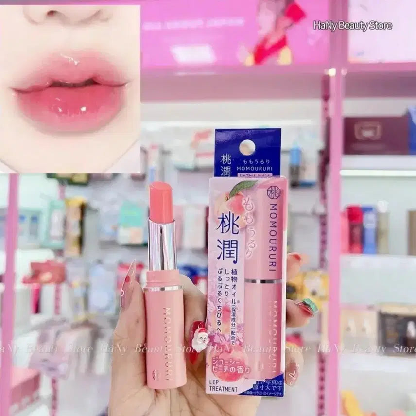 [BUNJANG] MOMOURURI Peach Scented Lip Balm / MOMOURURI 복숭아향 립밤