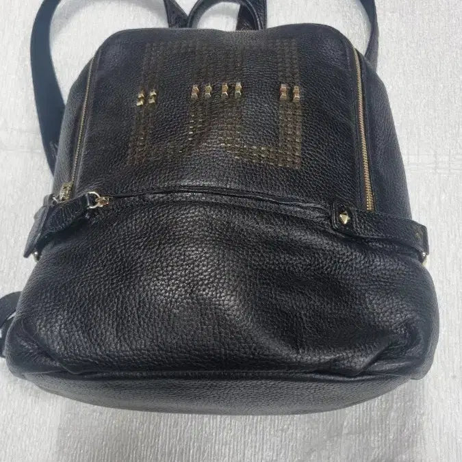 [BUNJANG] Daks Leather Backpack Black / 닥스 가죽 백팩