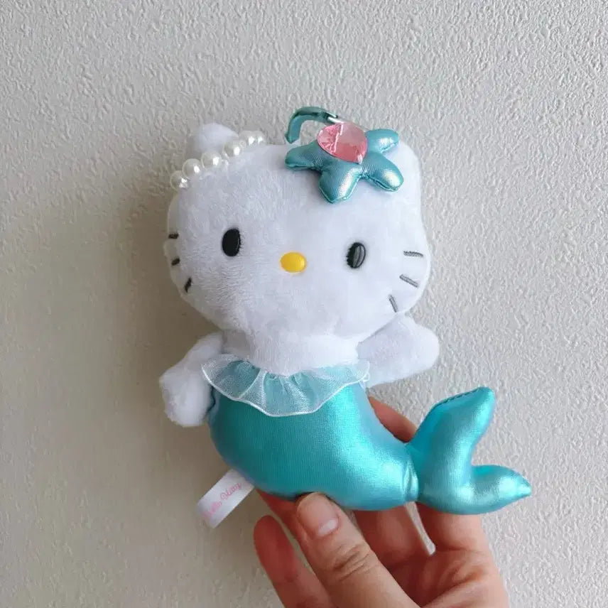 [BUNJANG] Sanrio Hello Kitty Fantasy Series Blue Mermaid Mascot / 헬로키티 판타지 시리즈 블루 머메이드 마스코트