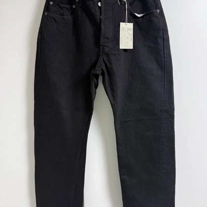 [BUNJANG] CIOTA New Straight Denim Black / [32] 시오타 뉴스트레이트 데님 블랙