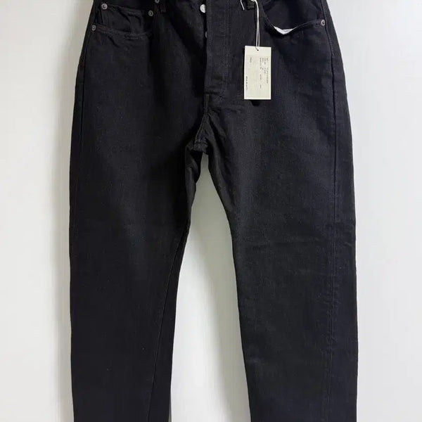 [BUNJANG] CIOTA New Straight Denim Black / [32] 시오타 뉴스트레이트 데님 블랙