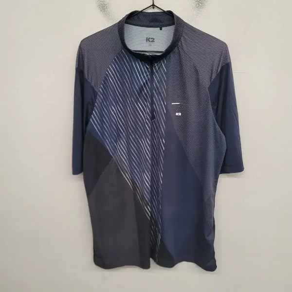 [BUNJANG] K2 Half-Zip Hiking T-Shirt XL / [105/XL] K2 케이투 반집업 등산복 반팔티 티셔츠