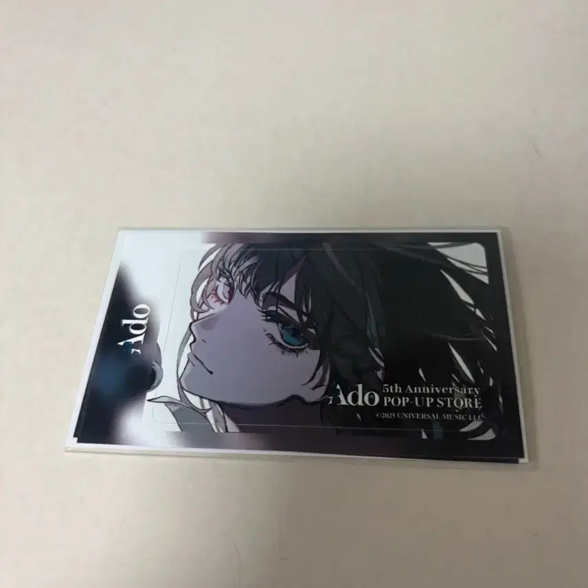 [BUNJANG] ADO 5th Anniversary Popup Store Key Vinyl Card Sticker Sealed / (미개봉)아도 5주년 팝업스토어 키바이닐 카드 스티커 팝니다