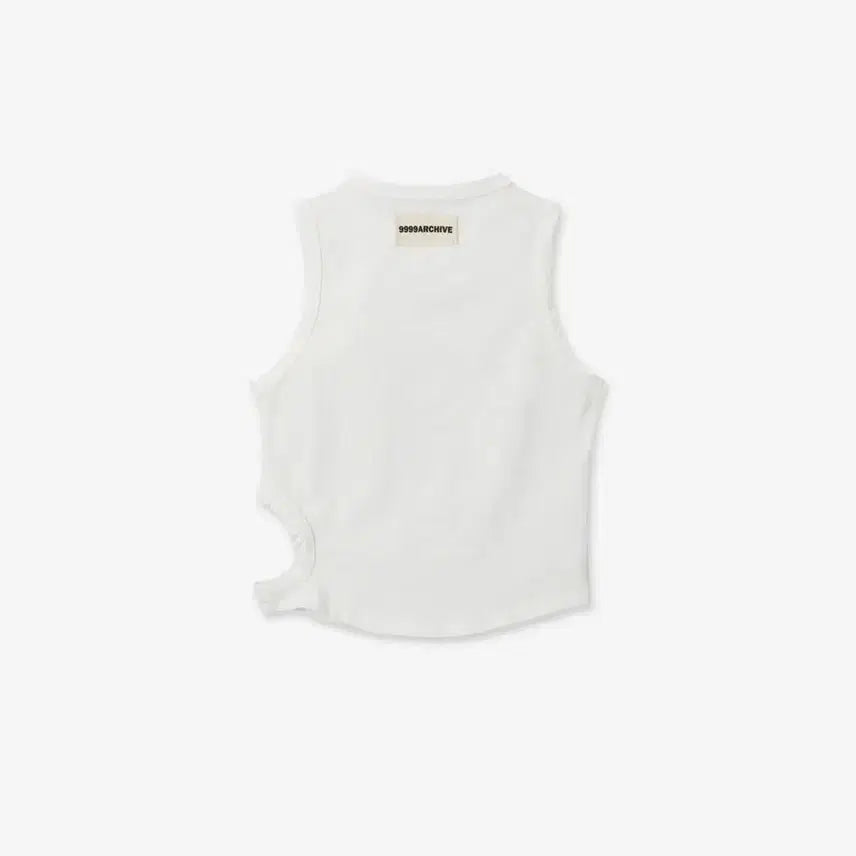 [BUNJANG] 9999archive Crooked Tied Ribbon Vest / 새상품) 9999아카이브 Crooked Sied Ribbon Vest