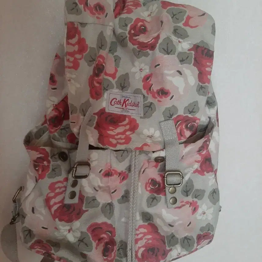 [BUNJANG] Cath Kidston Floral Pattern Backpack / 캐스 키드슨 꽃무늬 플라워 패턴 백팩