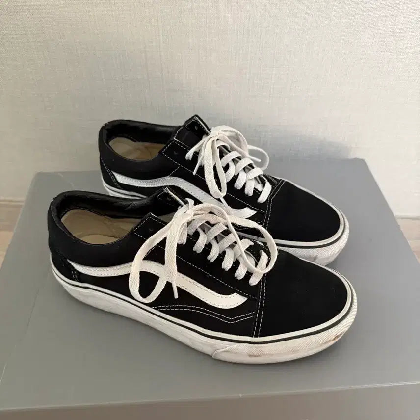 [BUNJANG] Vans Old Skool Platform Shoes / 반스 올드스쿨 플랫폼 255