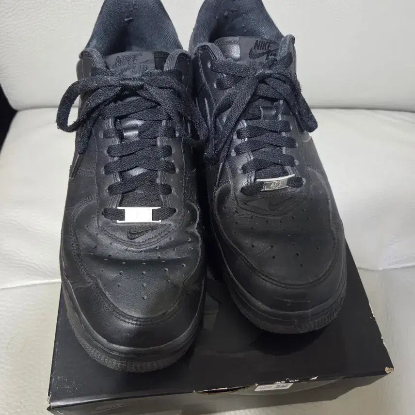 [BUNJANG] Nike Air Force 1 All Black / 나이키 에어포스 1 블랙 올블랙 275