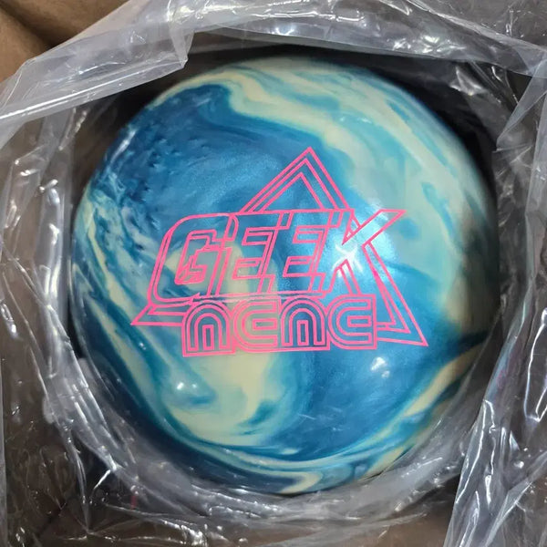 [BUNJANG] Roadfield Geek Me Me White Sky 10lb Certified Bowling Ball / 택배무료 10파운드 공인구 로드필드 긱미미 화이트스카이 새볼링공