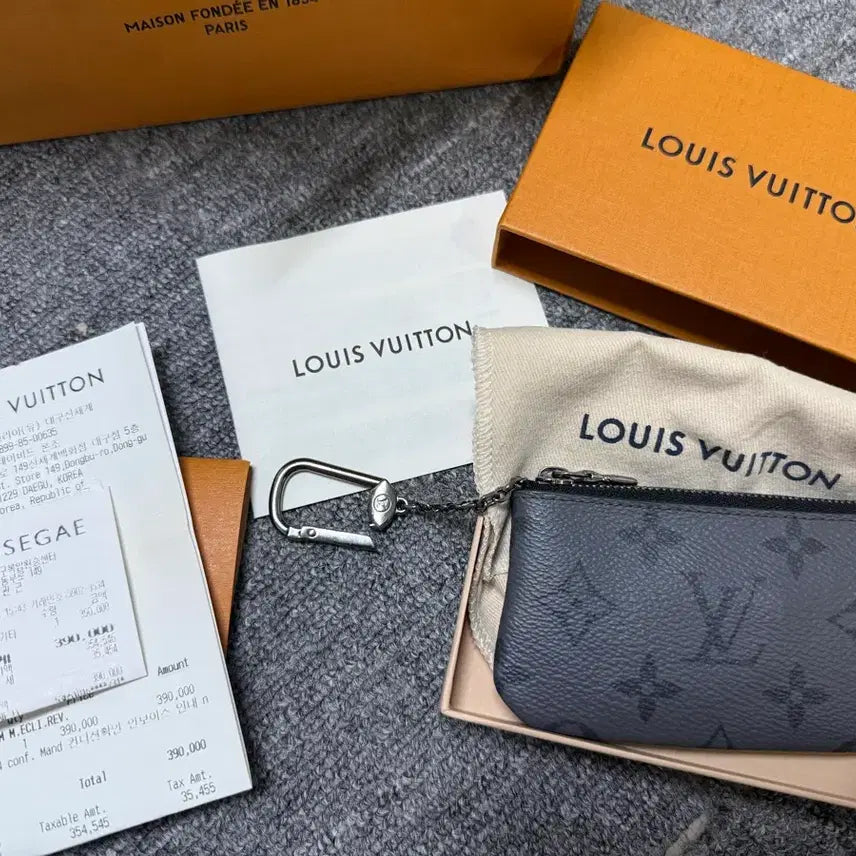 [BUNJANG] Louis Vuitton Monogram Keyring Pouch M80905 / 루이비통 모노그램 키링 파우치 (M80905) 키파우치 지갑