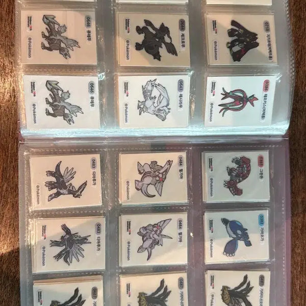 [BUNJANG] Pokemon Stickers Book 1 (Gen 1 & 2 Collection, Mega Evolutions, Legendary & Mythical) / 포켓몬 띠부실 북1(1,2세대 컬렉션 모음+메가진화+모든 전설)