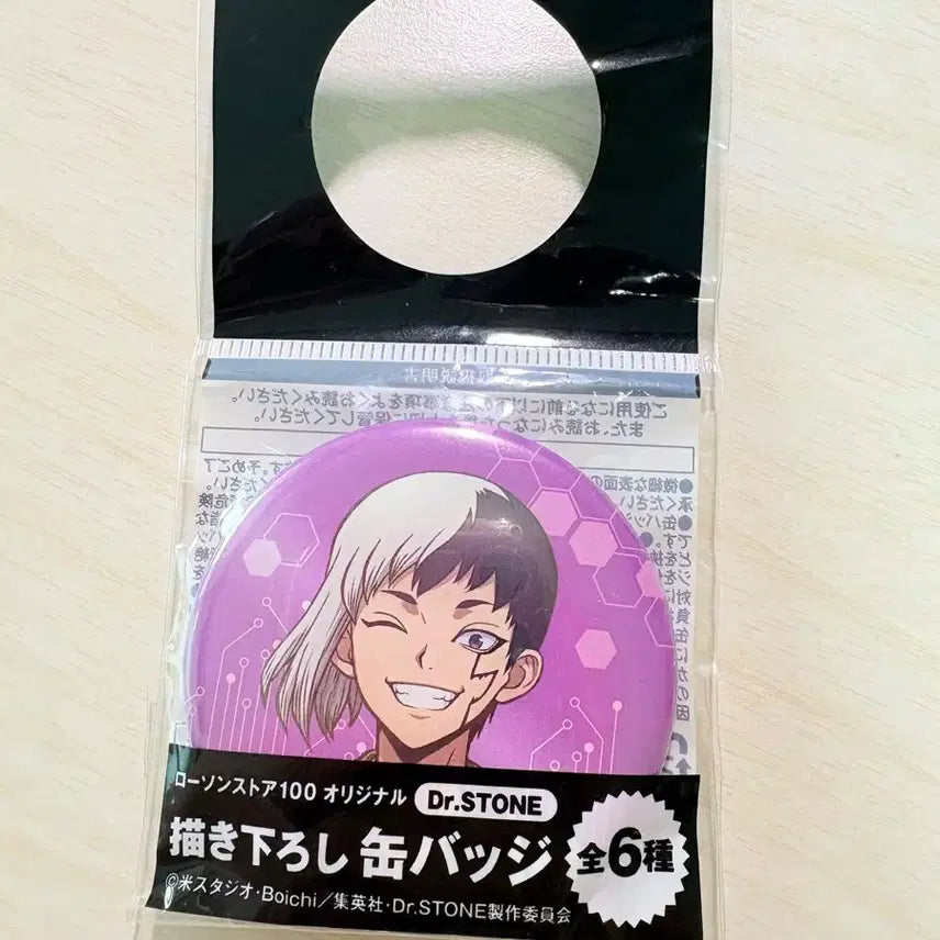 [BUNJANG] Dr. Stone Asagiri Gen Canned Badge / 닥터스톤  닥스 아사기리 캔뱃지