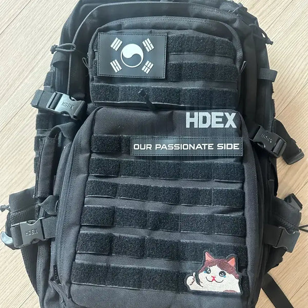 [BUNJANG] HDEX Pro Gym Cordura Backpack Black / HDEX 프로 짐 코듀라 백팩 블랙
