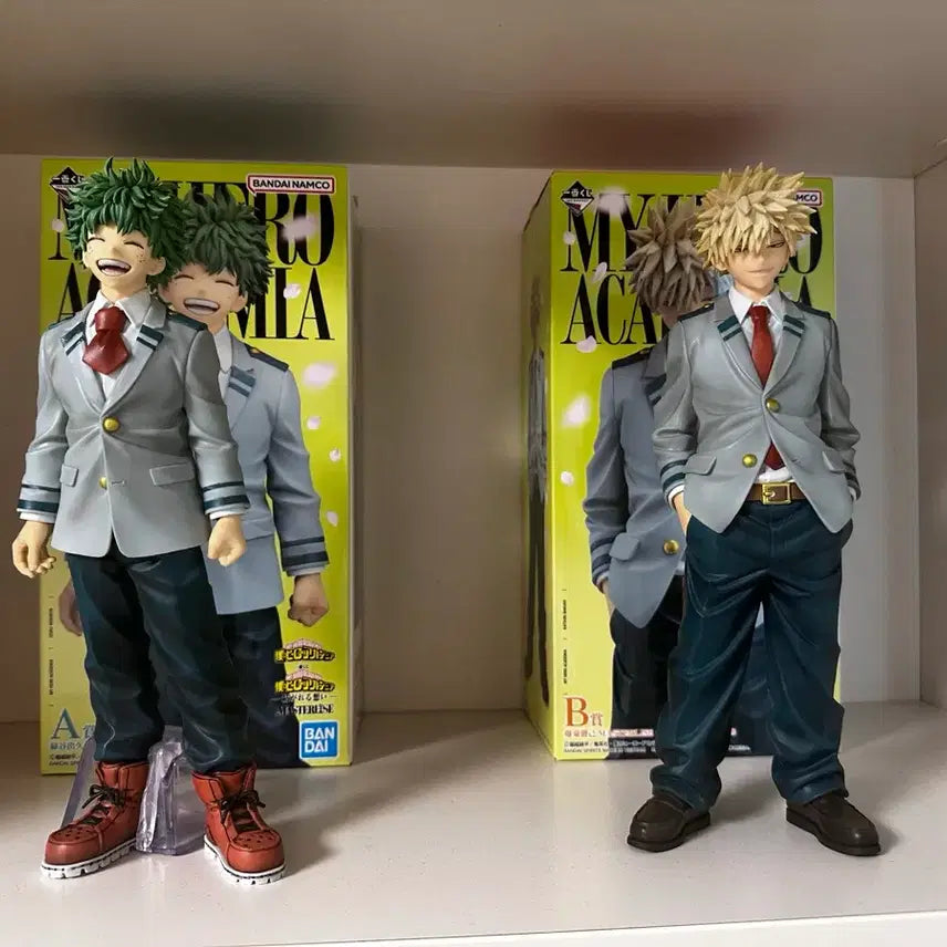 [BUNJANG] My Hero Academia Izuku Midoriya & Katsuki Bakugo "Connecting Hearts" Figure Set / 나의 히어로 아카데미아 이어지는 마음 미도리야 바쿠고 피규어+하위상