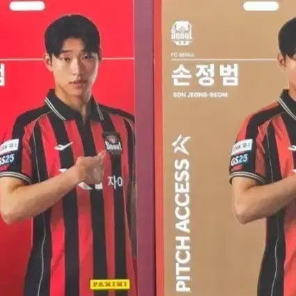 [BUNJANG] FC Seoul Son Jung-bum Panini Card / k리그 파니니 fc서울 손정범 카드 구매합니다