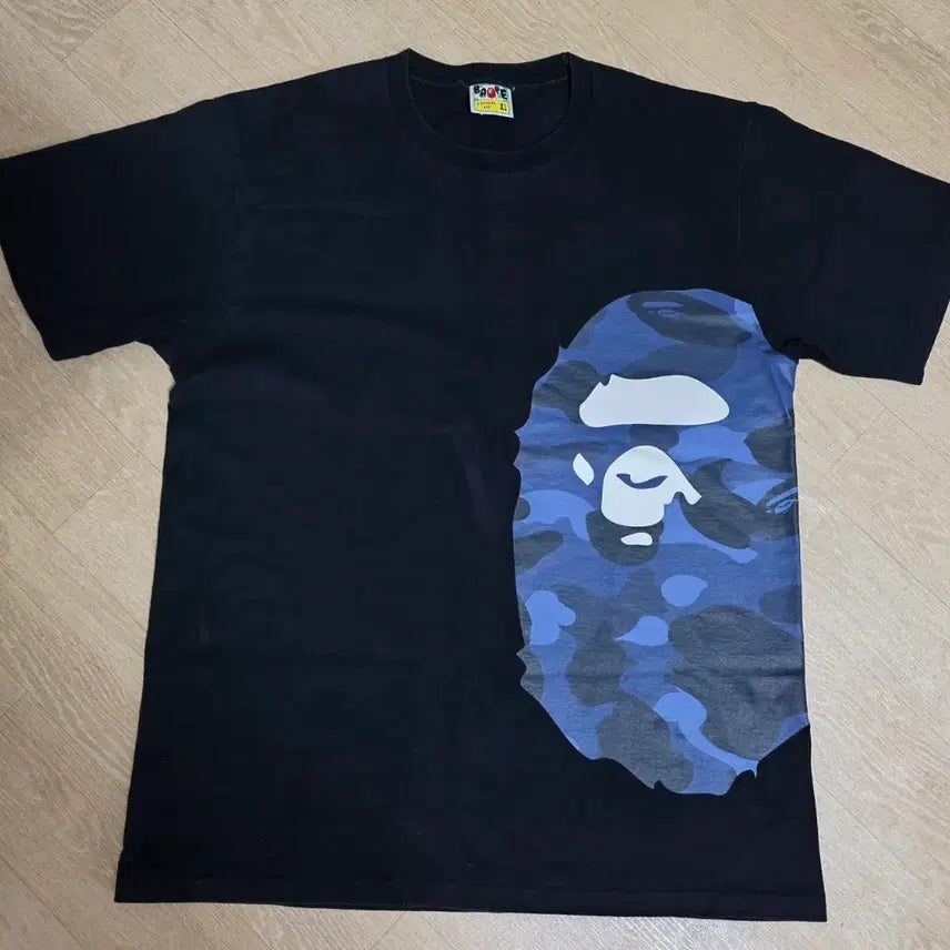[BUNJANG] BAPE Color Camo Side Big Ape Head Short Sleeve T-Shirt XL / 베이프 컬러 카모 사이드 빅에이프 헤드 반팔티 XL