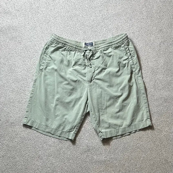 [BUNJANG] BREUER Banding Cotton Pants Sage Green M / BREUER 브로이어 밴딩 면바지 세이지그린 M