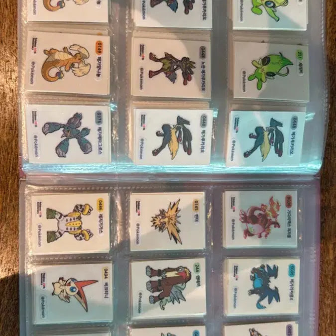 [BUNJANG] Pokemon Sticker Collection (Gen 1 & 2, 30th Anniversary, Legendary) / 포켓몬 띠부씰(1,2세대+30주년+모든 전설 컬렉션)