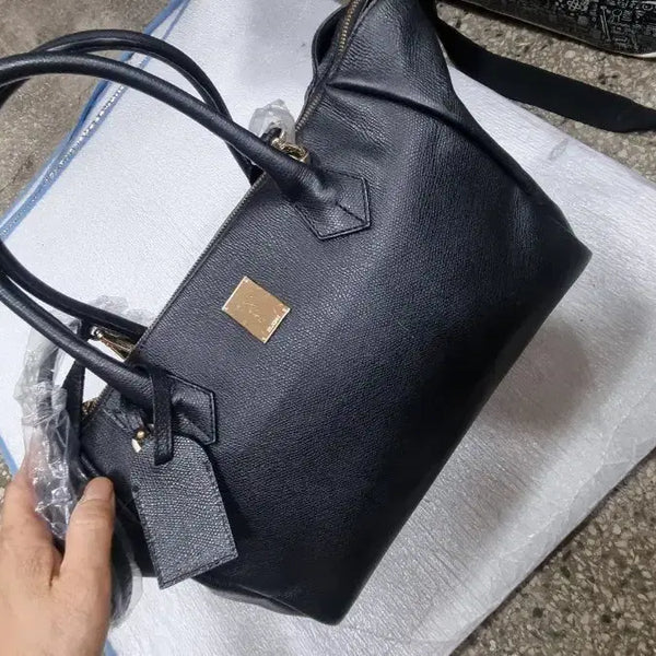 [BUNJANG] Couronne Leather Tote Bag / 쿠론 가죽 토드겸 크로스 가방