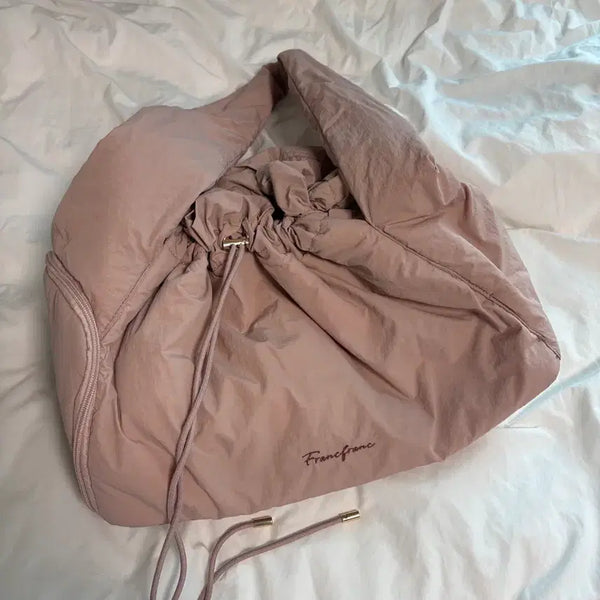 [BUNJANG] Francfranc Pink Gym Bag / 프랑프랑 핑크 운동가방