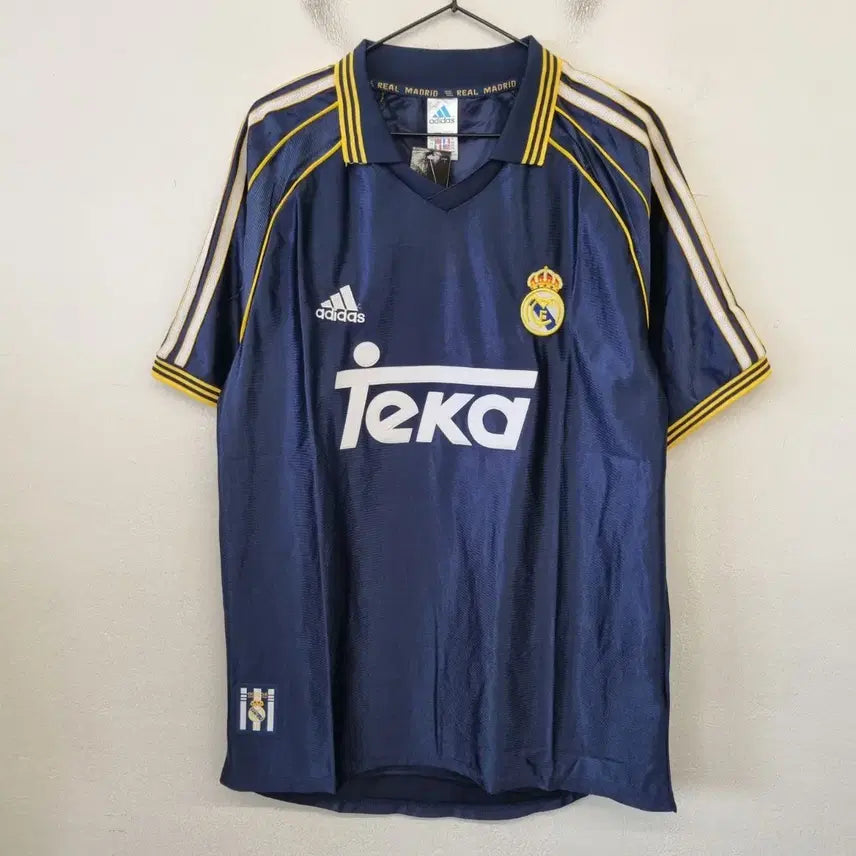 [BUNJANG] Real Madrid Retro Football Jersey XL / 레알 마드리드 레트로 축구 유니폼