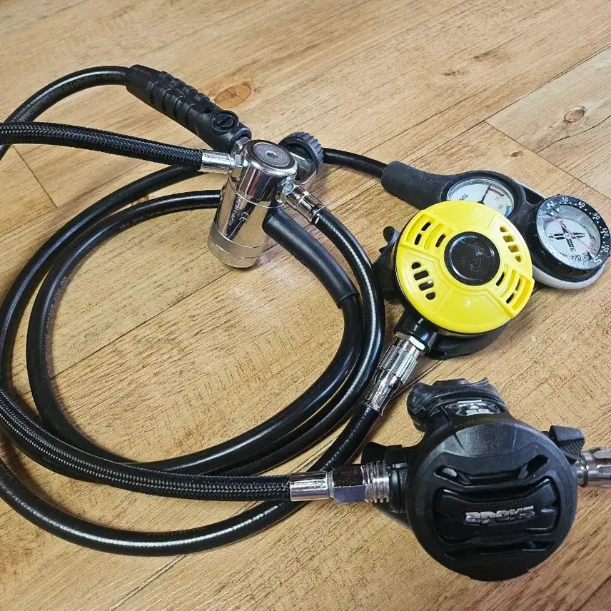 [BUNJANG] Scuba Diving Apex XTX50 Single Regulator Set / 스쿠버다이빙 아펙스 xtx50 호흡기 싱글 레귤레이터 세트