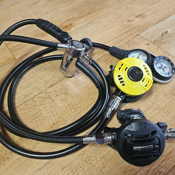 [BUNJANG] Scuba Diving Apex XTX50 Single Regulator Set / 스쿠버다이빙 아펙스 xtx50 호흡기 싱글 레귤레이터 세트